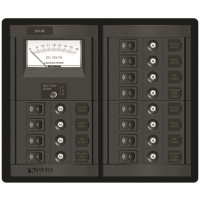 Säkringspanel Med Voltmätare