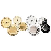 Ventilgaller Rund 125mm Rostfritt