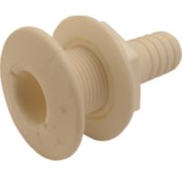 Bordsgenomföring 32mm vit plast