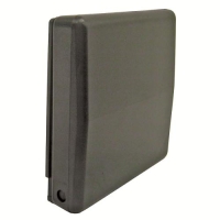 Burkhållare Plast Svart