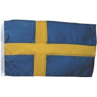 Flagga Svensk 70Cm Bomull