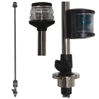 Lanternastång 1M Topp+Komb Svar