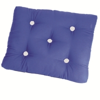 Kapokkudde Blå Enkel