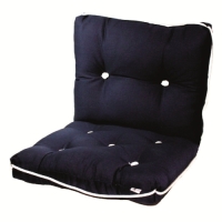 Kapokkudde Marinblå Dubbel