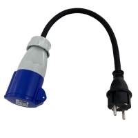 Adapter Gamla Uttag 16A