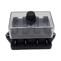 Säkringsdosa 4-Polig Flatstift