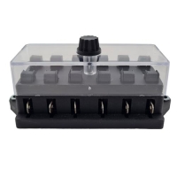 Säkringsdosa 6-Polig Flatstift