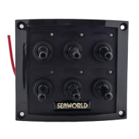 Elpanel Vattentät 6-Pos