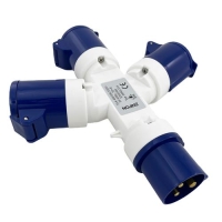 Multiadapter Nya 3 Uttag 16A