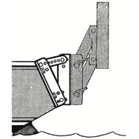 Vinkelfäste T Motorfäste 7252