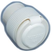 Eluttag Inf.20mm 12V 16a Vit