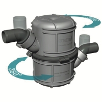 Vattenlås Vridbar Nlp45Hd